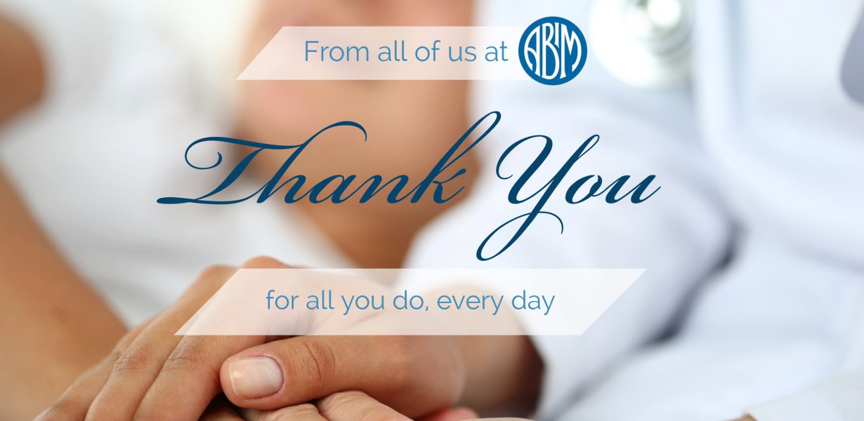 A Thanksgiving Message from Dr. Richard Baron, MACP