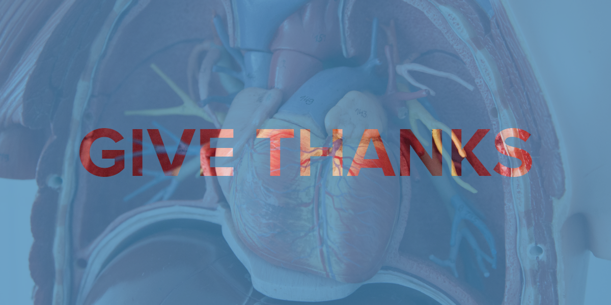 A Message of Gratitude from Dr. Richard Baron