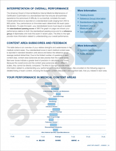 score report sample image