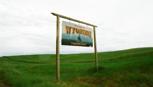 Welcome to Wyoming Sign
