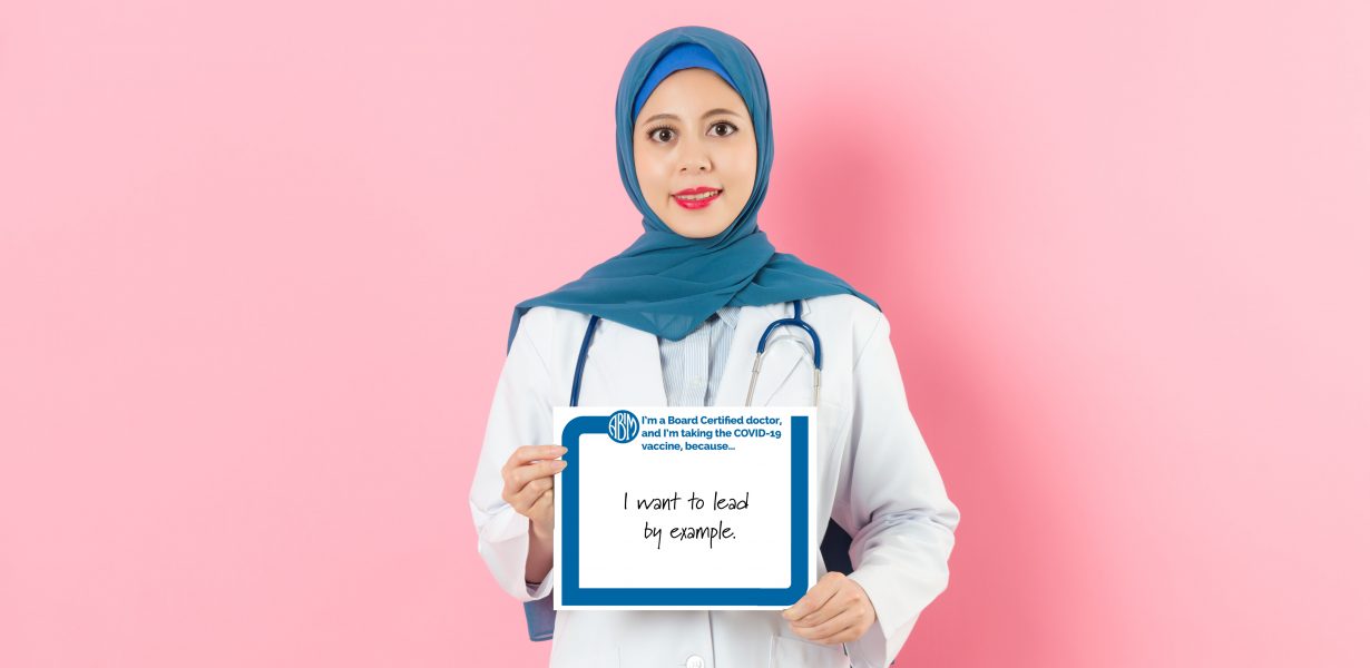 Board Certified Doctors Can Lead By Example with the COVID-19 Vaccine